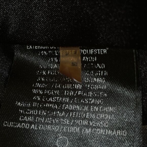 Womens T Tahari Black Sz S Knee Length Sheath Dress Teal Graphic Insert Back Zip - Picture 9 of 10